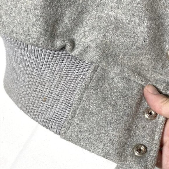 Vintage Hunters Manufacturing Co John Paul II Collegiate Bomber Varsity Jacket M - Picture 7 of 15